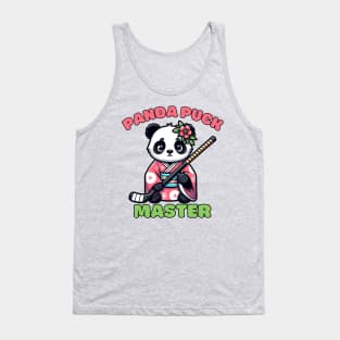 Ice hockey panda Tank Top